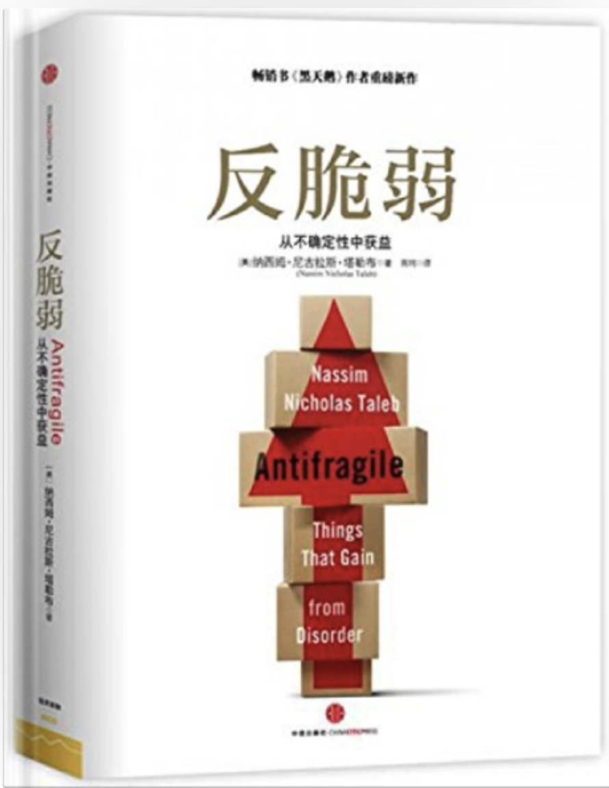 反脆弱:从不确定性中获益 封面